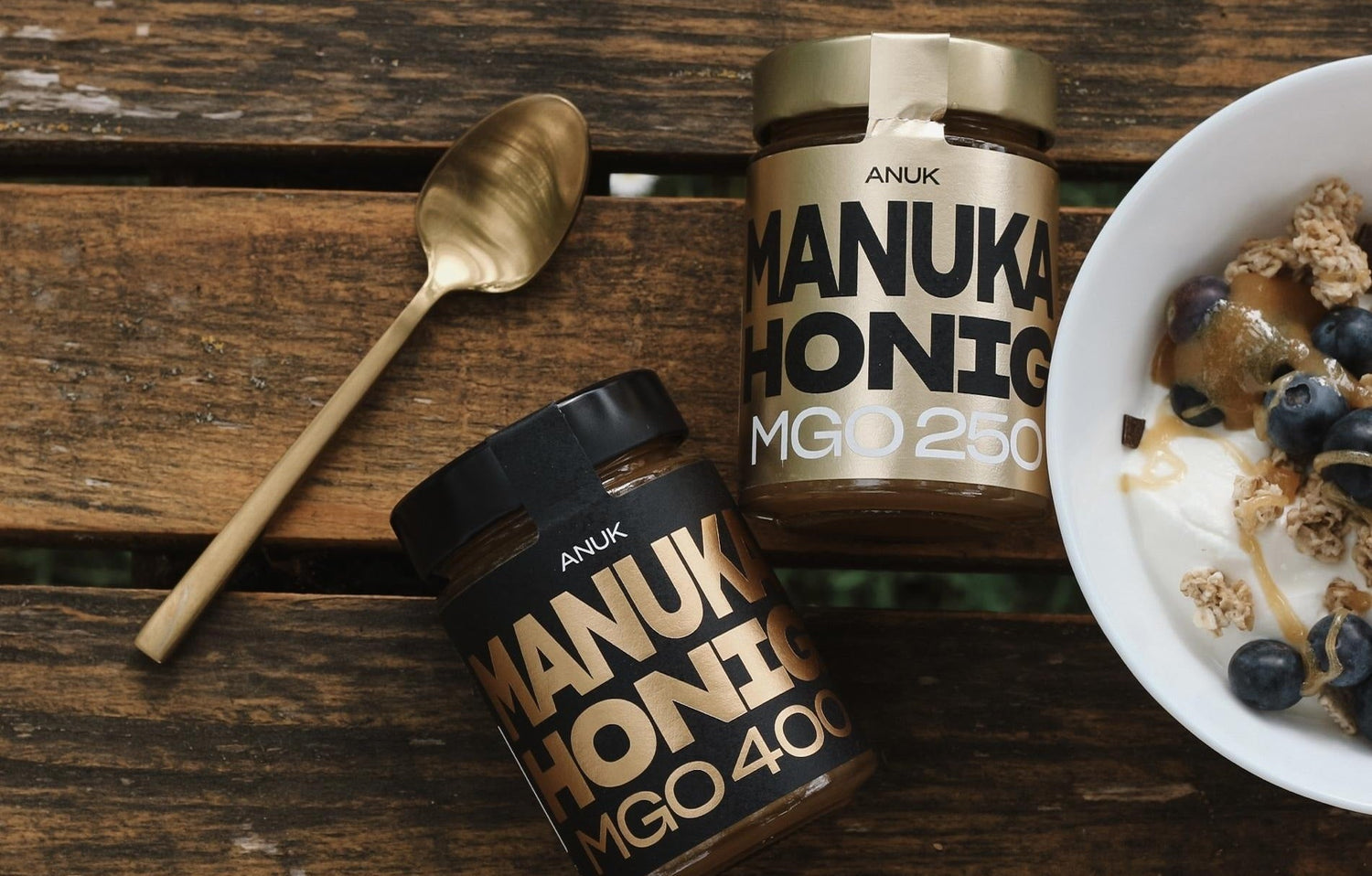 ANUK Manuka Honig im Glas